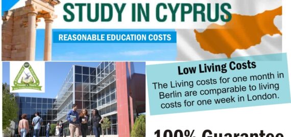 Study In Cyprus- Undergraduate, Masters and Phd